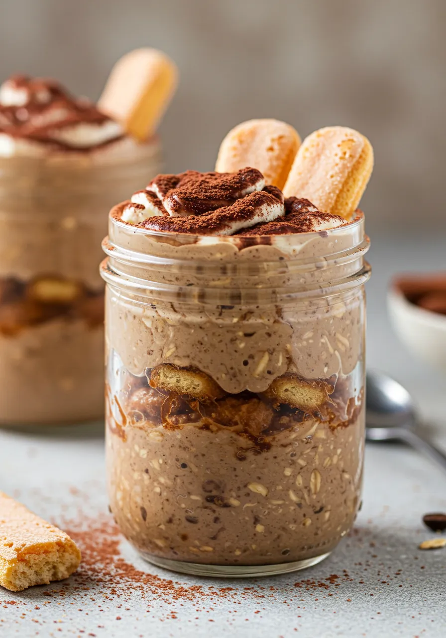 Tiramisu Overnight Oats